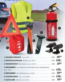 Thansen Advarsels- og sikkerhedsudstyr tilbud