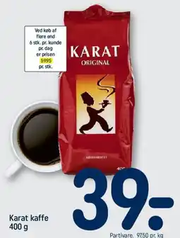 REMA 1000 Karat kaffe tilbud