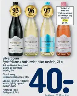 REMA 1000 Silverboom sydafrikansk vin, 75 cl tilbud