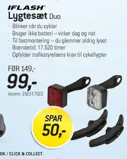 Thansen IFLASH Lygtesæt Duo tilbud