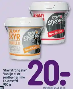 REMA 1000 Stay Strong skyr tilbud