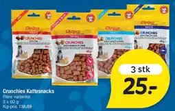 Fakta Tyskland Crunchies Kattesnacks tilbud