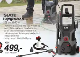 Thansen SLATE Højtryksrenser Hobby 105 bar 1500 W tilbud