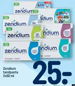REMA 1000 Zendium tandpasta 2x50 ml tilbud