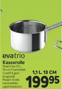 Din Isenkræmmer evatrio Gryde 3,1 L (Ø24 cm) tilbud