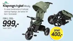 Thansen Klapvogn/cykel Windy tilbud