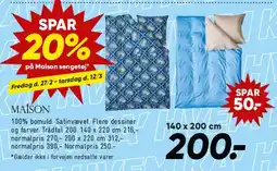 Bilka Maison sengetøj tilbud
