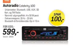Thansen Autoradio Celebrity 100 tilbud
