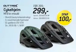 Thansen Cykelhjelm MTB in-mould tilbud