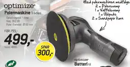 Thansen optimize Polermaskine Trådløs tilbud