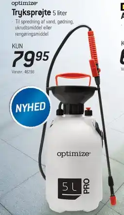 Thansen optimize Tryksprøjte 5 liter tilbud