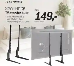 Thansen XZOUND TV-stander 37-80 tilbud