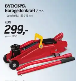 Thansen BYRON'S Garagedonkraft 2 ton tilbud