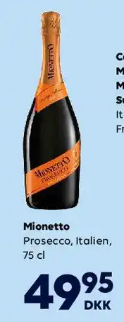 BorderShop Mionetto Prosecco tilbud