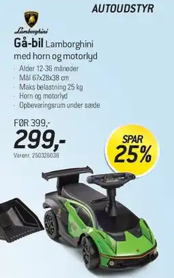 Thansen Gå-bil Lamborghini tilbud