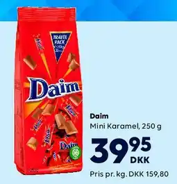 BorderShop Daim Mini Karamel tilbud