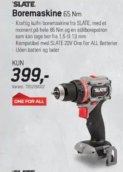 Thansen Boremaskine 65 Nm tilbud