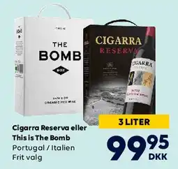 BorderShop Cigarra Reserva / This Is The Bomb tilbud