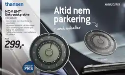 Thansen MOMENT Elektronisk p-skive tilbud
