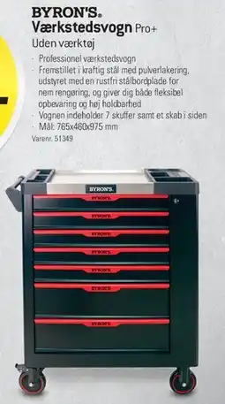 Thansen BYRON'S Værkstedsvogn Pro+ tilbud