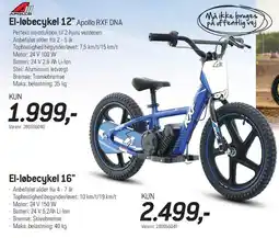 Thansen El-løbecykel 12 Apollo RXF DNA tilbud