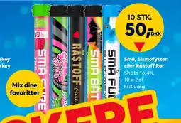 BorderShop Shot tubes (10 stk.) tilbud