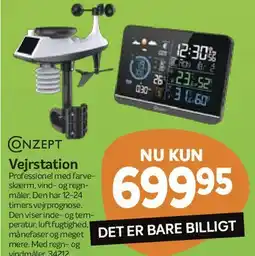 Din Isenkræmmer Professionel vejrstation tilbud