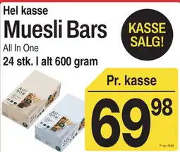 ABC Lavpris Muesli Bars tilbud