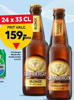 BorderShop Grimbergen Blonde / Double Ambrée tilbud