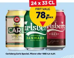 BorderShop Carlsberg (Carls Special / Pilsner / 1883) tilbud