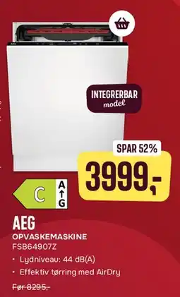 Skousen AEG opvaskemaskine tilbud