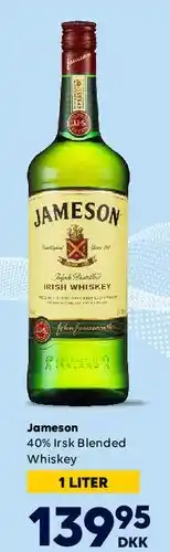 BorderShop Jameson — Irish Blended Whiskey (1 L) tilbud