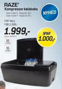Thansen RAZE Kompressor køleboks tilbud