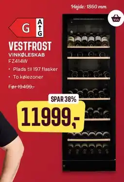 Skousen VESTFROST vinkøleskab tilbud