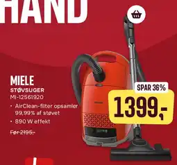 Skousen MIELE støvsuger tilbud