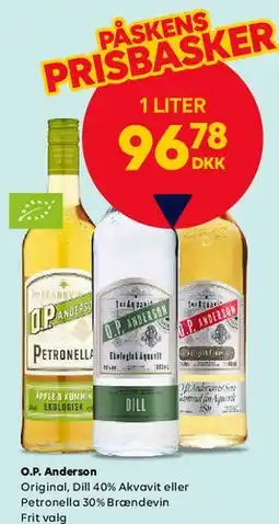 BorderShop O.P. Anderson / Petronella (akvavit / brændevin) tilbud
