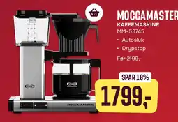 Skousen Moccamaster kaffemaskine tilbud