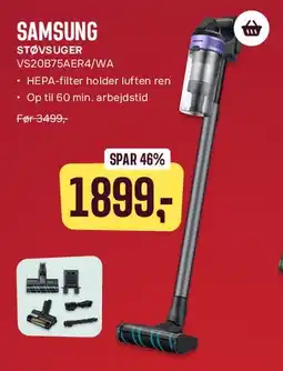 Skousen Samsung støvsuger tilbud