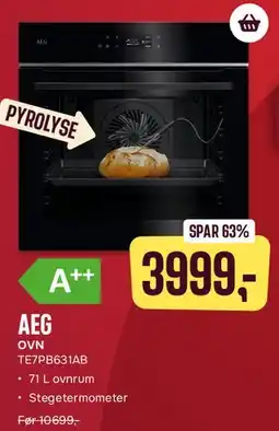 Skousen AEG ovn tilbud