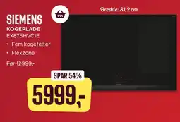 Skousen SIEMENS kogeplade tilbud
