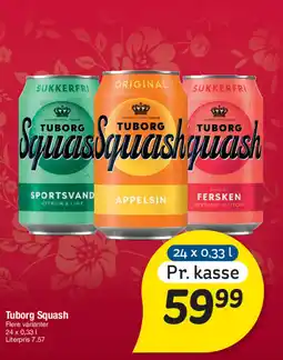 Fakta Tyskland Tuborg Squash tilbud