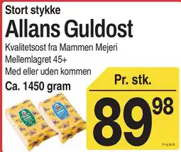 ABC Lavpris Allans Guldost tilbud