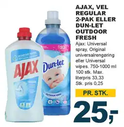 Let-Køb Ajax / Vel eller Dun-Let tilbud