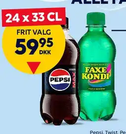 BorderShop Pepsi / Faxe Kondi Favoritter tilbud