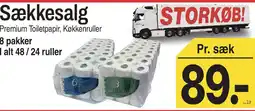 ABC Lavpris Sækkesalg (Premium Toiletpapir, Køkkenruller) tilbud