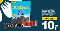 Let-Køb Katjes Salte Fisk / Panda Pepe XXL tilbud