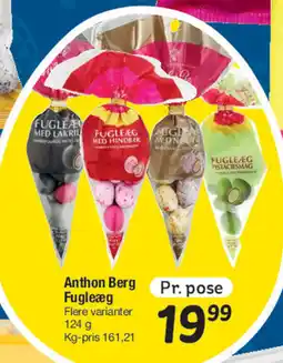 Fakta Tyskland Anthon Berg Fugleæg tilbud