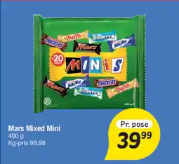 Fakta Tyskland Mars Mixed Mini tilbud