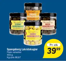 Fakta Tyskland Spangsberg Lakridskugler tilbud