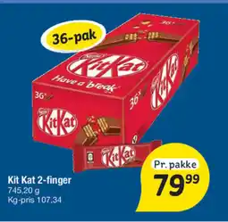 Fakta Tyskland Kit Kat 2-finger tilbud